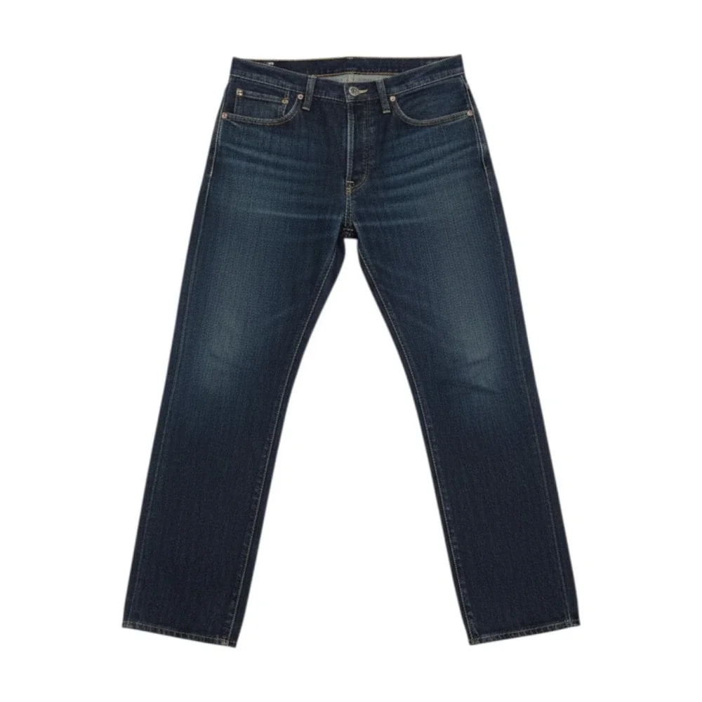 Polo Ralph Lauren Varick Slim Straight Jeans Mens 35x29 Dark Wash Denim Blue